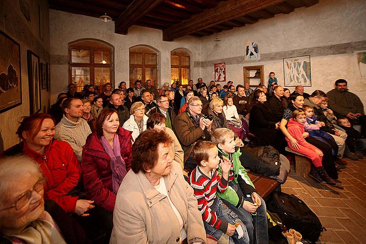 Traditionelles Weihnachtskonzert der Krumauer Folkgruppe Kapka, 25.12.2012