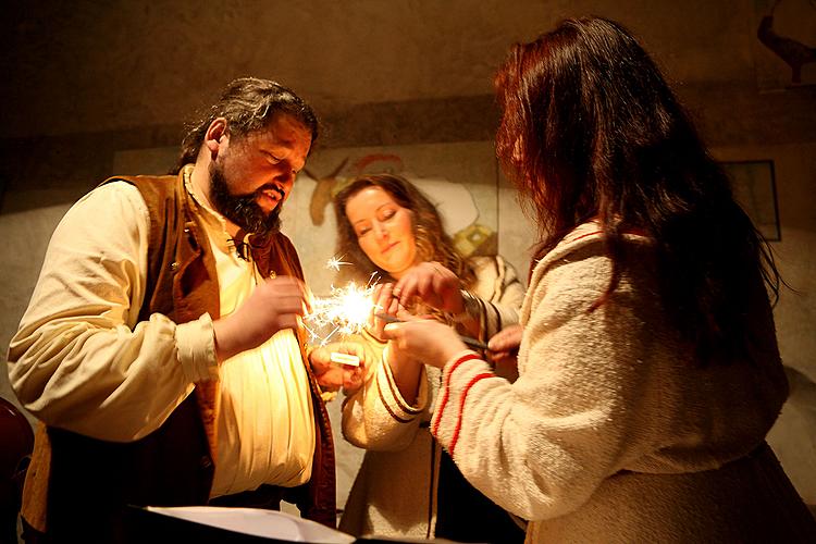 Traditionelles Weihnachtskonzert der Krumauer Folkgruppe Kapka, 25.12.2012