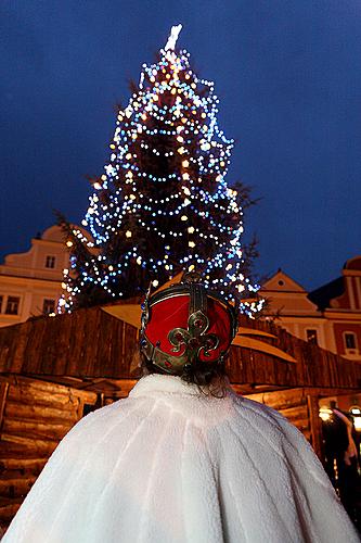 Epiphany in Český Krumlov and Putting the Lights off Christmas Tree, 6.1.2013