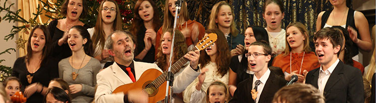 Koncert ZUÅ  ÄeskÃ½ Krumlov k 20. vÃ½roÄÃ­ zapsÃ¡nÃ­ ÄeskÃ©ho Krumlova na seznam UNESCO, 15.12.2012