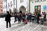 Carnival parade in Český Krumlov, 12th February 2013, photo by: Lubor Mrázek