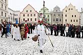 Masopustní průvod v Českém Krumlově, 12. února 2013, foto: Lubor Mrázek