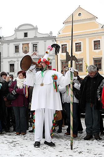 Carnival parade in Český Krumlov, 12th February 2013