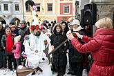 Karnevalsumzug, 12. Februar 2013, Fasching Český Krumlov, Foto: Lubor Mrázek