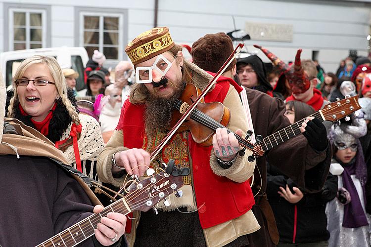 Karnevalsumzug, 12. Februar 2013, Fasching Český Krumlov