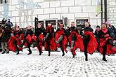 Carnival parade in Český Krumlov, 12th February 2013, photo by: Lubor Mrázek