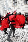 Karnevalsumzug, 12. Februar 2013, Fasching Český Krumlov, Foto: Lubor Mrázek