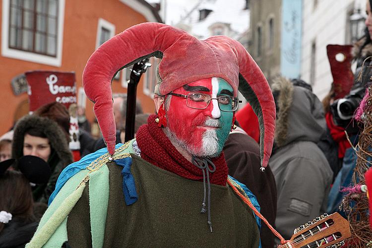 Karnevalsumzug, 12. Februar 2013, Fasching Český Krumlov