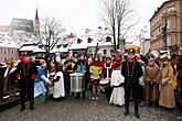 Karnevalsumzug, 12. Februar 2013, Fasching Český Krumlov, Foto: Lubor Mrázek