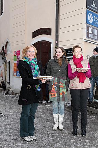 Carnival parade in Český Krumlov, 12th February 2013