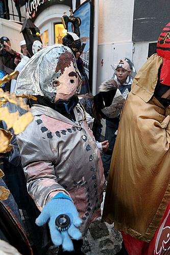 Carnival parade in Český Krumlov, 12th February 2013