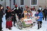 Karnevalsumzug, 12. Februar 2013, Fasching Český Krumlov, Foto: Lubor Mrázek