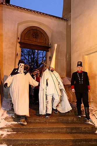 Carnival parade in Český Krumlov, 12th February 2013