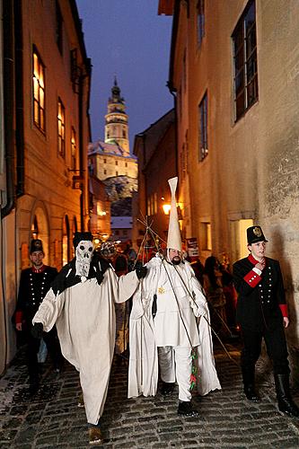 Carnival parade in Český Krumlov, 12th February 2013