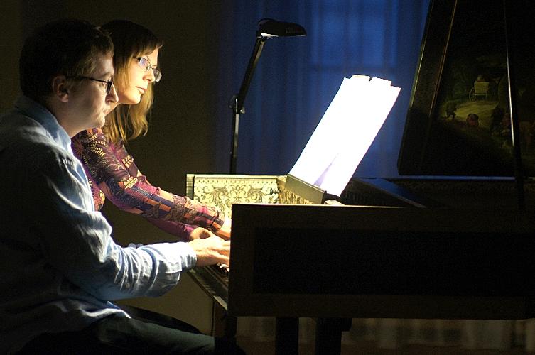 HARPSICHORD RECITAL, Marta Němcová a Filip Dvořák (Czech Republic), 22. 9. 2012