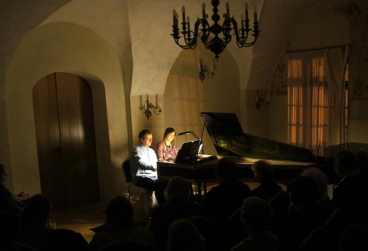 Cembalový recitál, Marta Němcová a Filip Dvořák, 22. 9. 2012