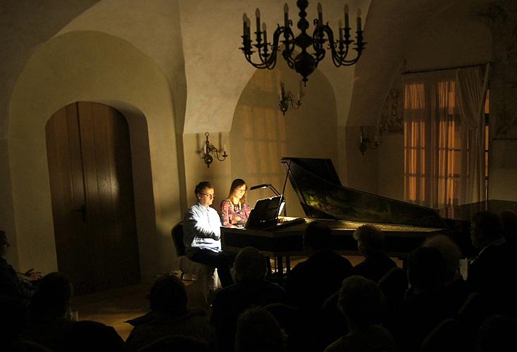 HARPSICHORD RECITAL, Marta Němcová a Filip Dvořák (Czech Republic), 22. 9. 2012