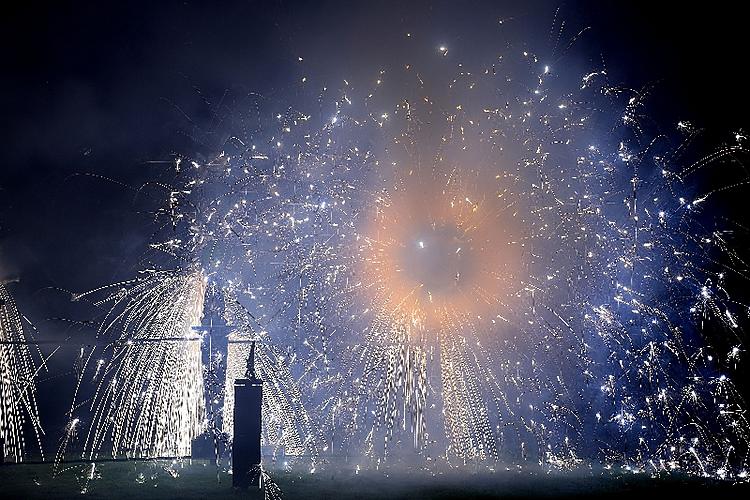 BAROQUE FESTIVE FIREWORKS AND ILLUMINATIONS, Theatrum Pyrotechnicum Český Krumlov, 22. 9. 2012