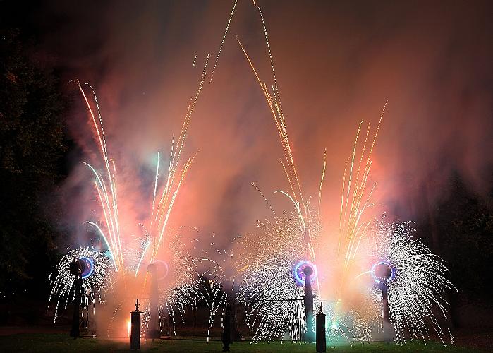 BAROQUE FESTIVE FIREWORKS AND ILLUMINATIONS, Theatrum Pyrotechnicum Český Krumlov, 22. 9. 2012