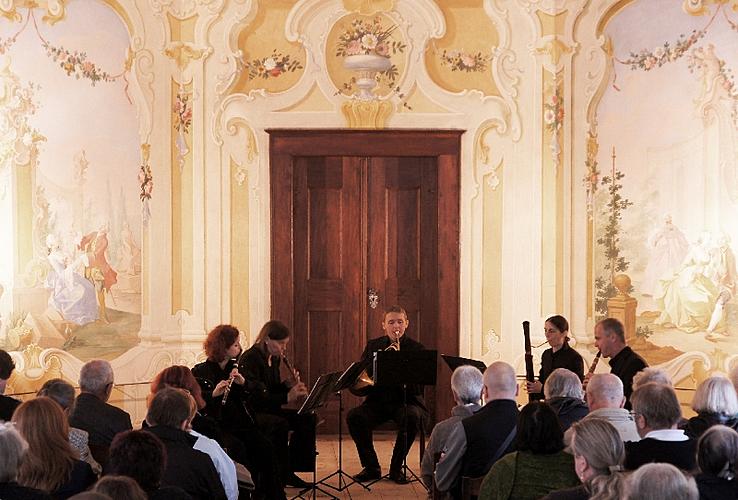 Závěrečný koncert, dechový kvintet Ensemble Cinque Tarli (Rakousko), 23. 9. 2012