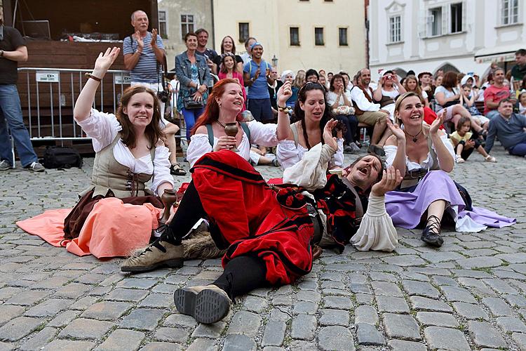 Slavnosti pětilisté růže ®, Český Krumlov, 21.6.2013