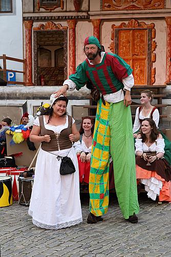 Slavnosti pětilisté růže ®, Český Krumlov, 21.6.2013