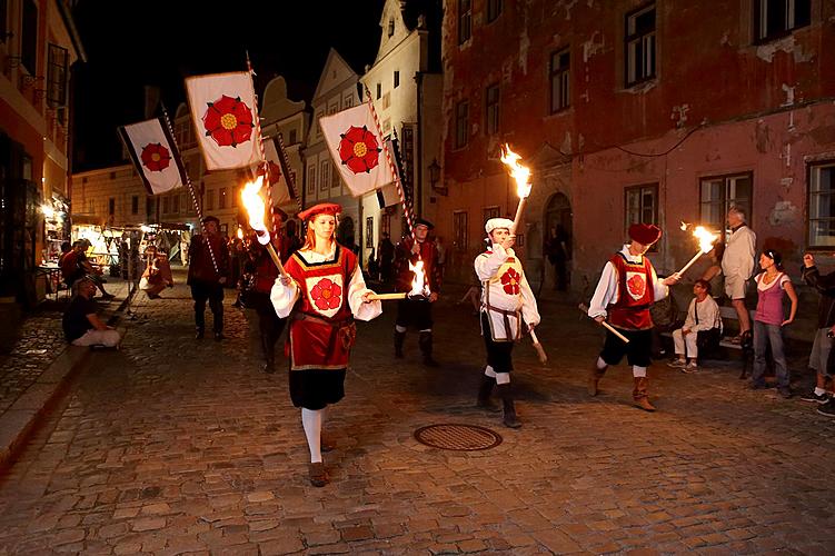 Fest der Fünfblättrigen Rose ®, Český Krumlov, 21.6.2013