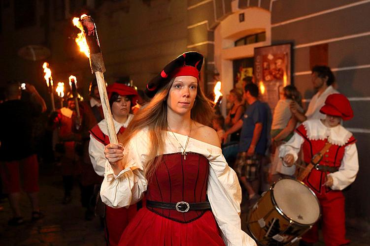 Slavnosti pětilisté růže ®, Český Krumlov, 21.6.2013