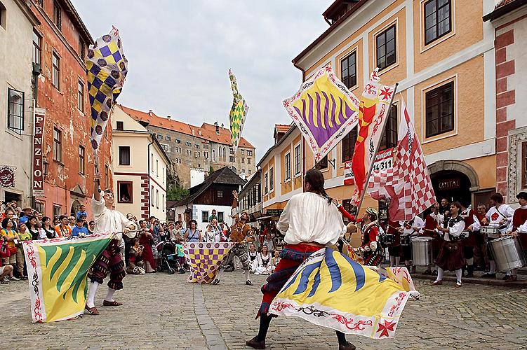 Slavnosti pětilisté růže ®, Český Krumlov, 22.6.2013