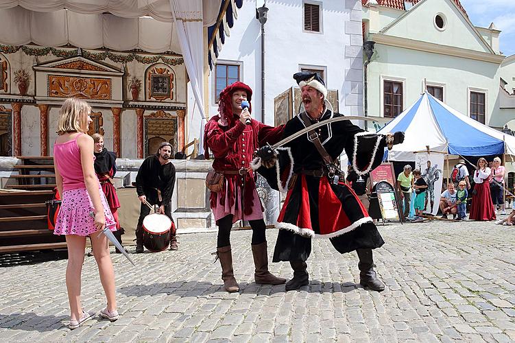 Fest der Fünfblättrigen Rose ®, Český Krumlov, 22.6.2013