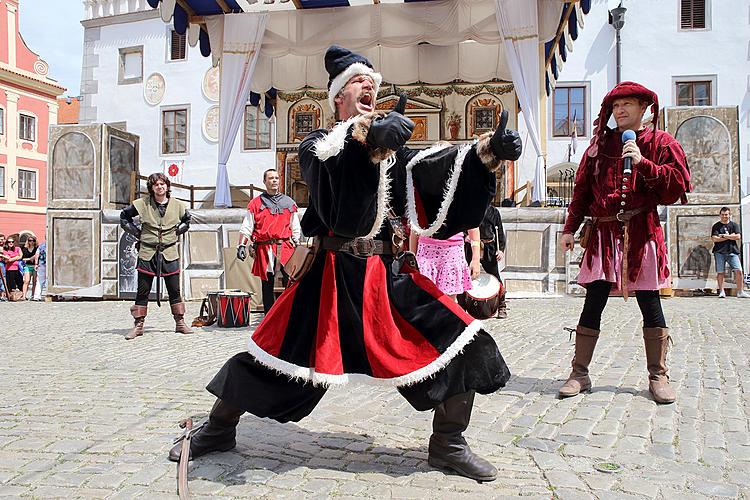 Slavnosti pětilisté růže ®, Český Krumlov, 22.6.2013