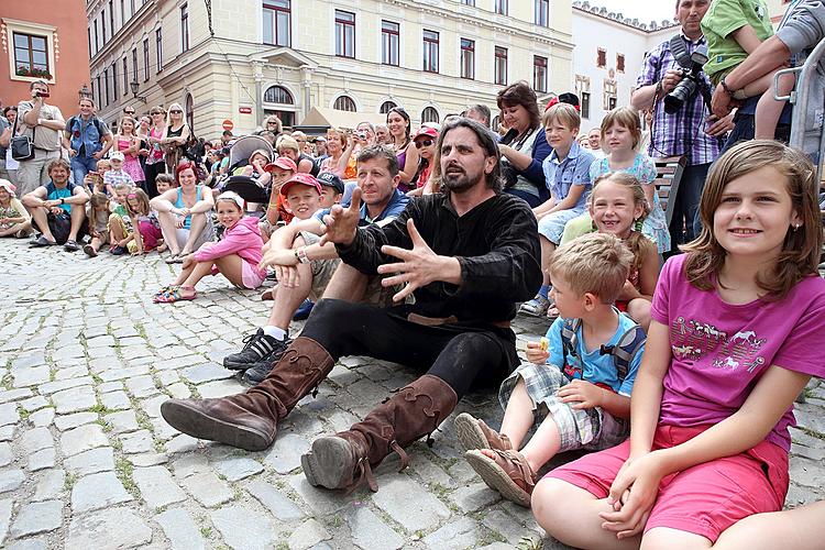 Fest der Fünfblättrigen Rose ®, Český Krumlov, 22.6.2013