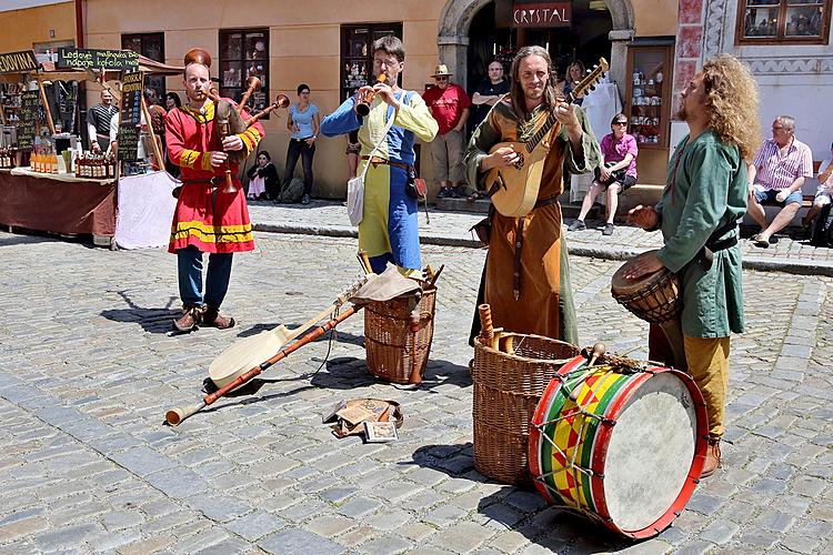 Slavnosti pětilisté růže ®, Český Krumlov, 22.6.2013