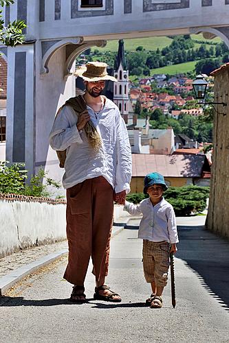 Slavnosti pětilisté růže ®, Český Krumlov, 22.6.2013