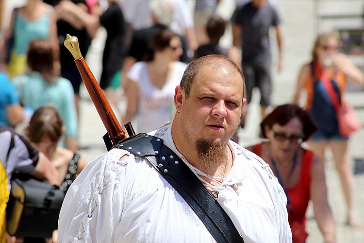 Slavnosti pětilisté růže ®, Český Krumlov, 22.6.2013