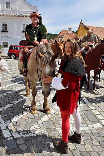 Slavnosti pětilisté růže ®, Český Krumlov, 22.6.2013