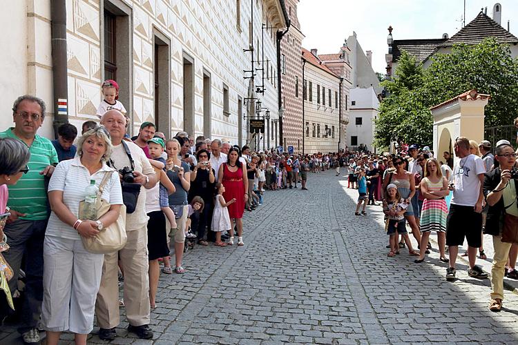 Slavnosti pětilisté růže ®, Český Krumlov, 22.6.2013