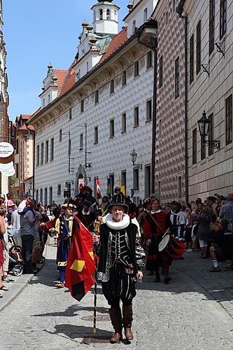 Slavnosti pětilisté růže ®, Český Krumlov, 22.6.2013