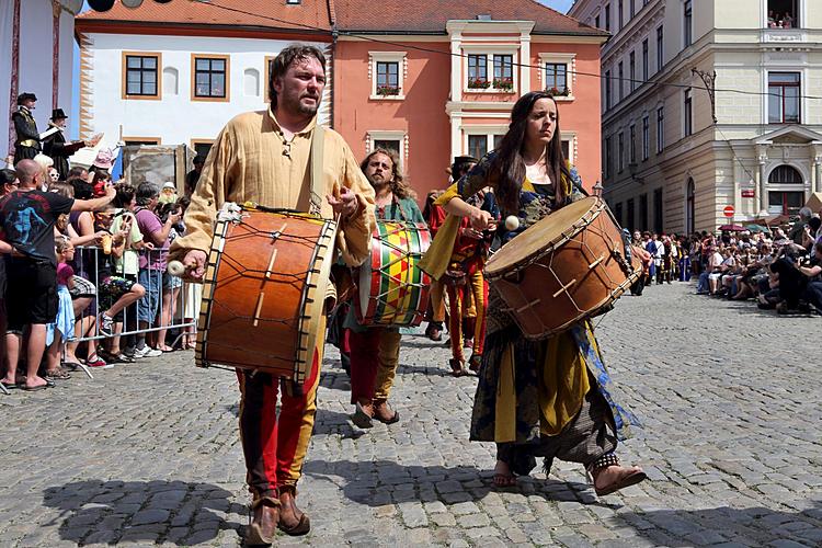 Fest der Fünfblättrigen Rose ®, Český Krumlov, 22.6.2013