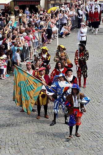 Slavnosti pětilisté růže ®, Český Krumlov, 22.6.2013