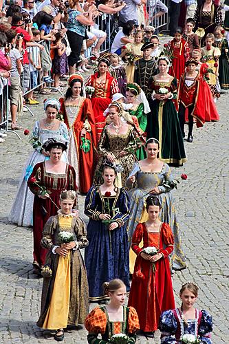 Fest der Fünfblättrigen Rose ®, Český Krumlov, 22.6.2013