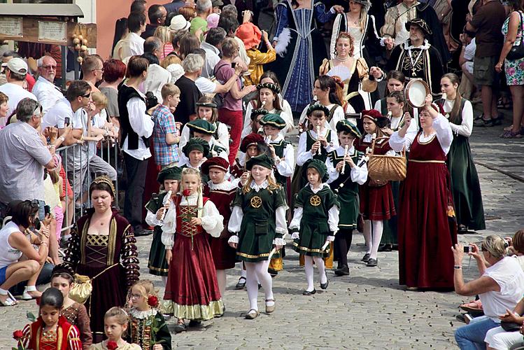 Slavnosti pětilisté růže ®, Český Krumlov, 22.6.2013