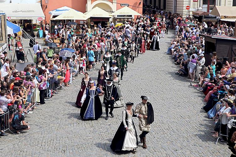 Fest der Fünfblättrigen Rose ®, Český Krumlov, 22.6.2013