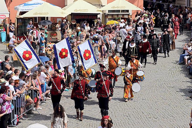 Slavnosti pětilisté růže ®, Český Krumlov, 22.6.2013