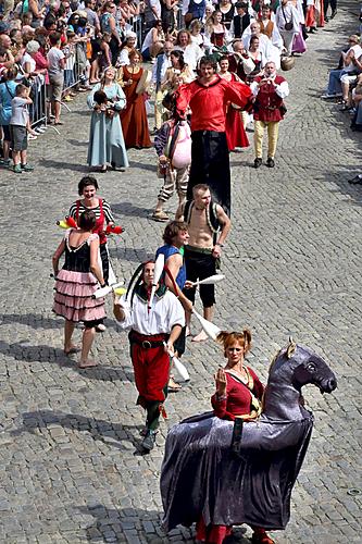 Slavnosti pětilisté růže ®, Český Krumlov, 22.6.2013