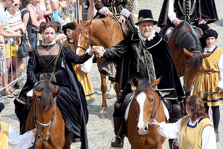 Slavnosti pětilisté růže ®, Český Krumlov, 22.6.2013