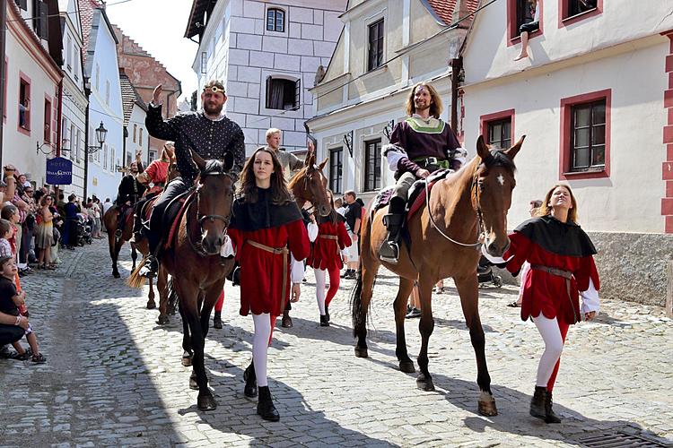 Slavnosti pětilisté růže ®, Český Krumlov, 22.6.2013