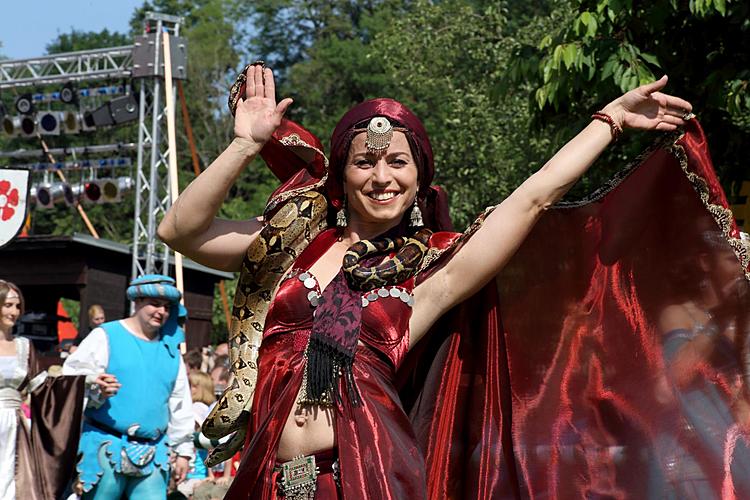 Fest der Fünfblättrigen Rose ®, Český Krumlov, 22.6.2013