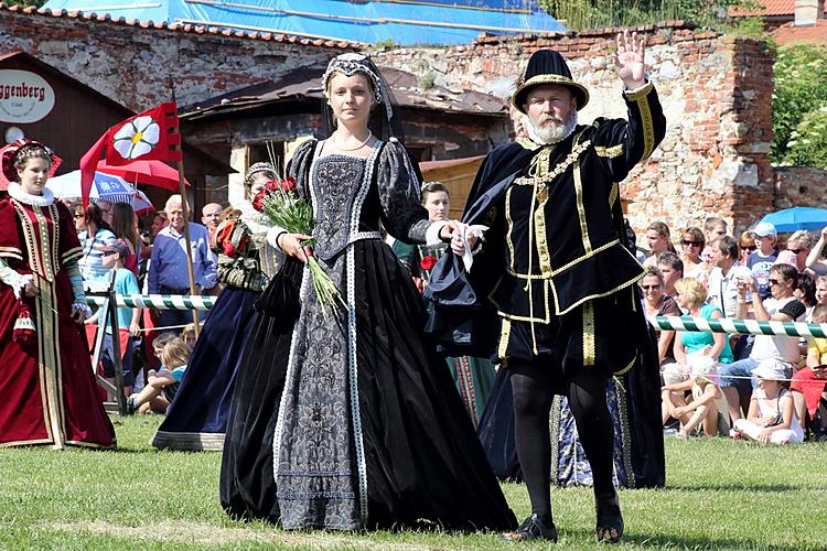 Slavnosti pětilisté růže ®, Český Krumlov, 22.6.2013