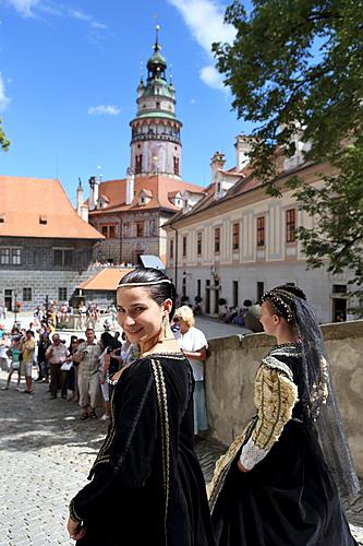 Slavnosti pětilisté růže ®, Český Krumlov, 23.6.2013